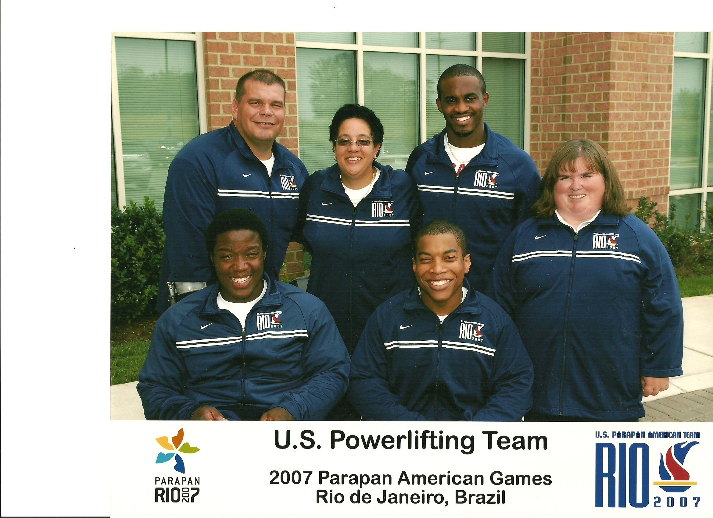 US Powerlifting Team – 2007 Parapan American Games Rio de Janeiro, Brazil