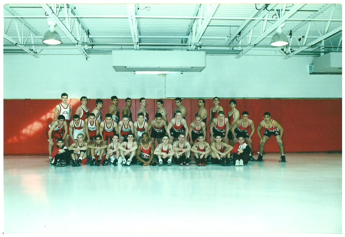 East Islip High School wrestling team photo